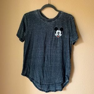Mickey Mouse Scoop Neck T-Shirt